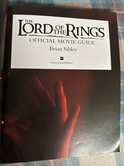 2001*1st* The Lord Of The Rings Official Movie Guide - Brian Sibley(HarperCollins Publisher)