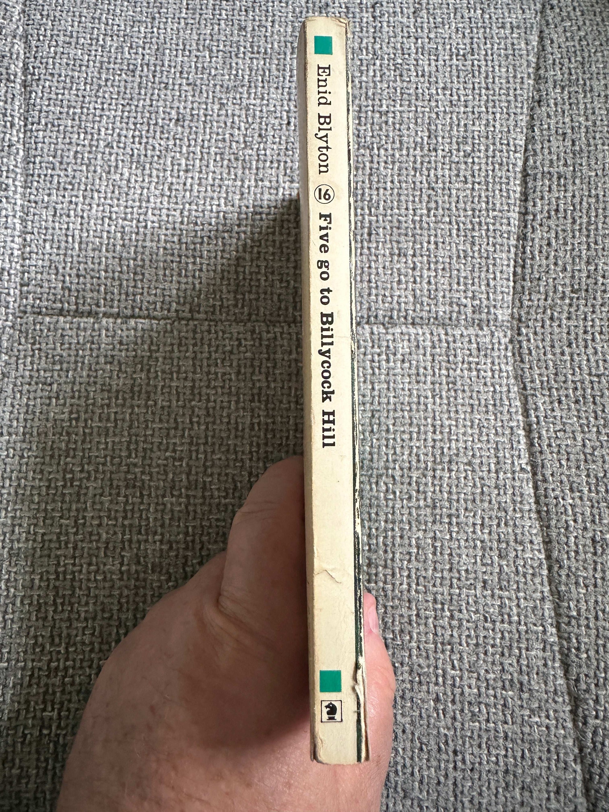 1973 Famous Five: Five Go To Billycock Hill - Enid Blyton (Eileen Soper Illust) Knight Books