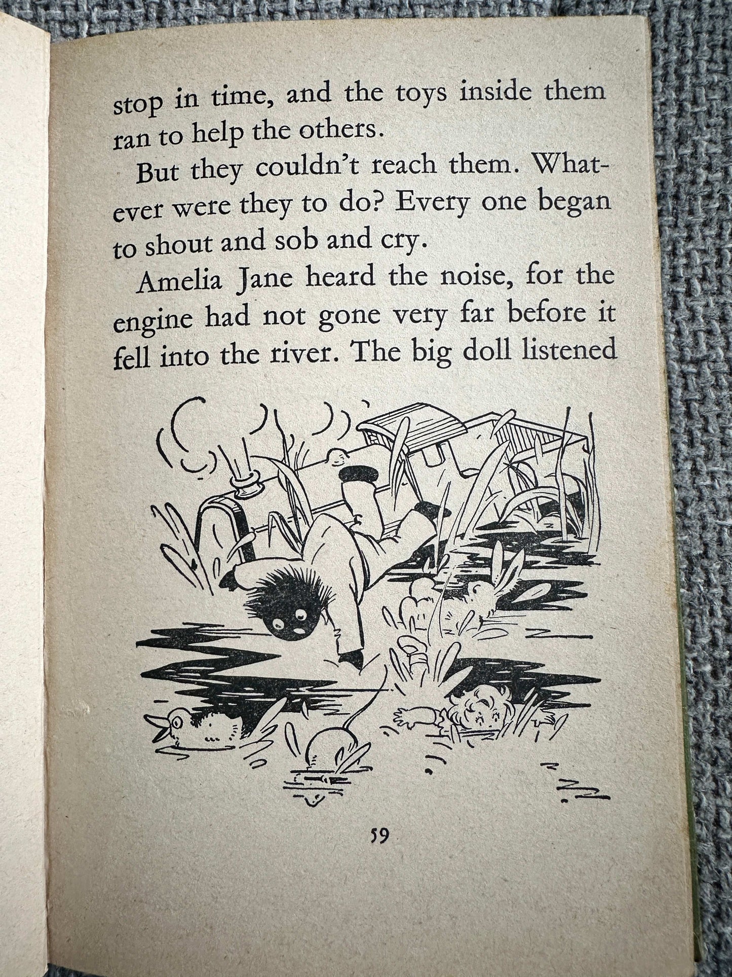 1969 Amelia Jane Again! - Enid Blyton (Rene Cloke Illust) Dean & Son Ltd