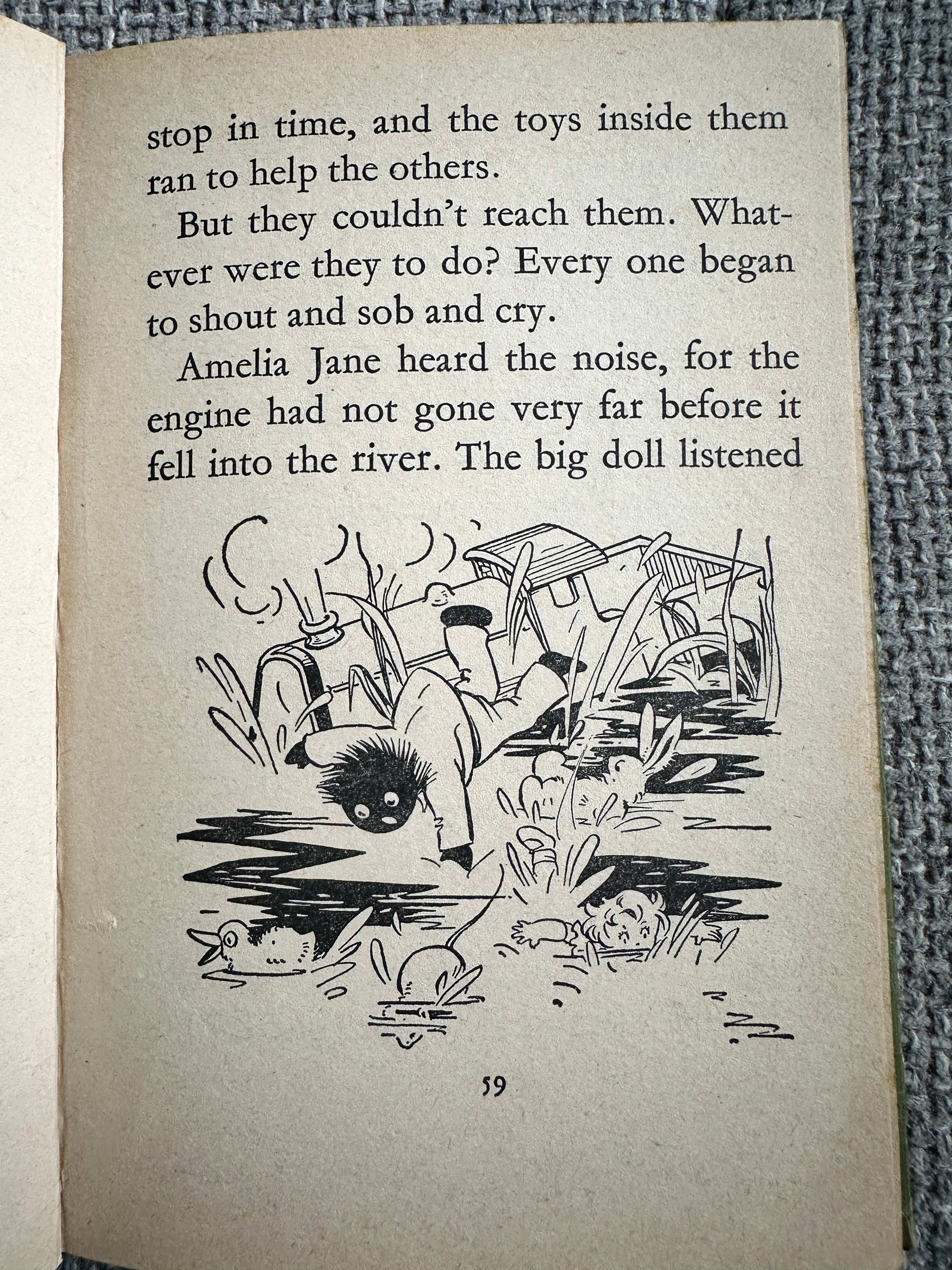 1969 Amelia Jane Again! - Enid Blyton (Rene Cloke Illust) Dean & Son Ltd
