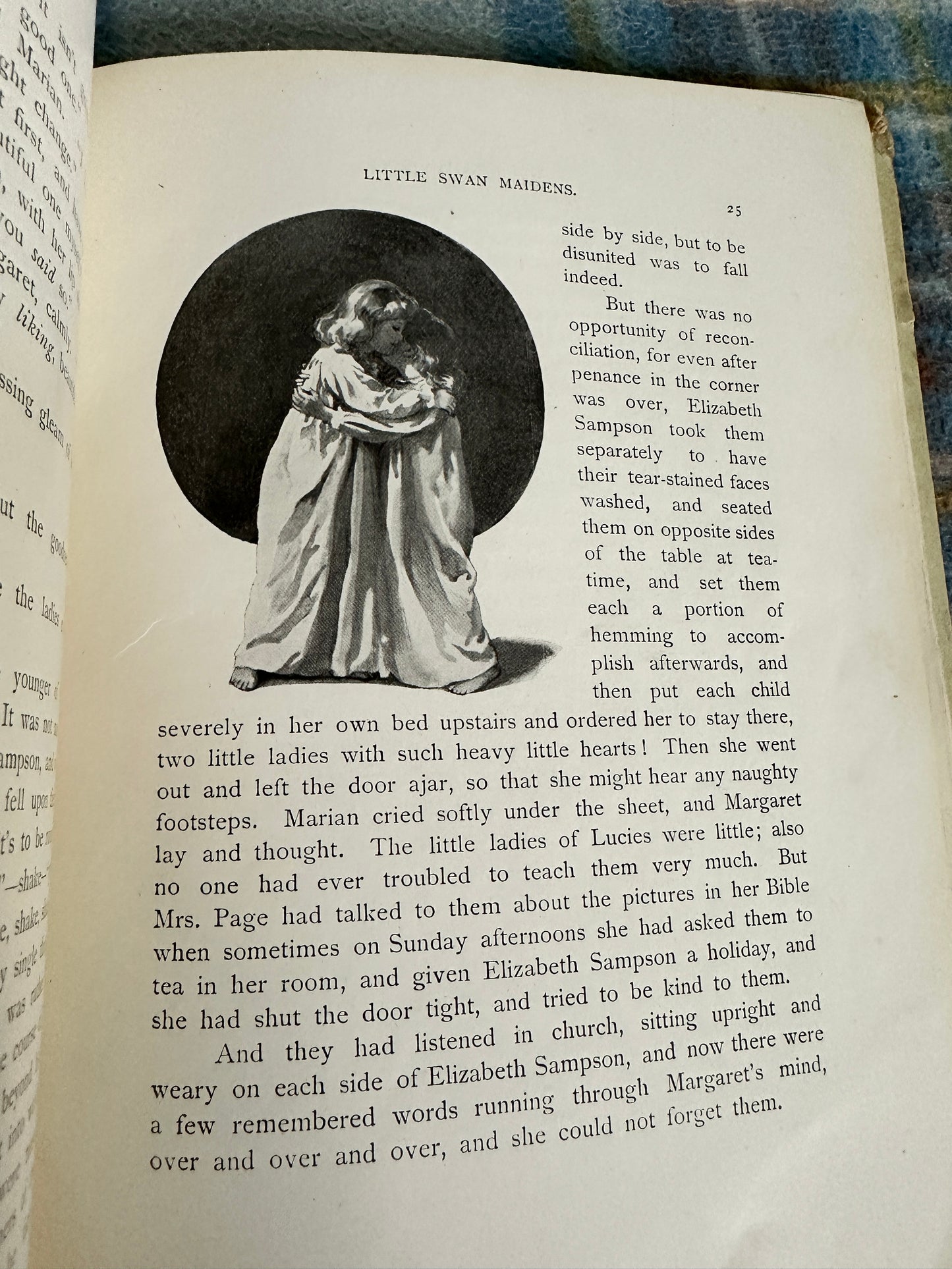 1905 Little Swan Maidens - Frances E.  Crompton(Evelyn Lance illustration)Ernest Nister Publisher