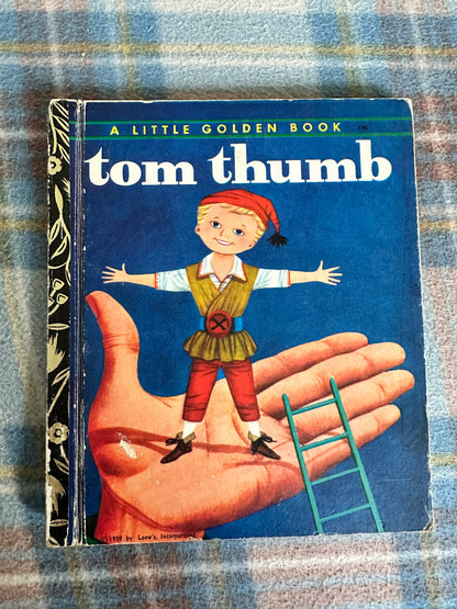 1974 Tom Thumb(A Little Golden Book) Carl Memling(William Dugan illustration) Golden Press