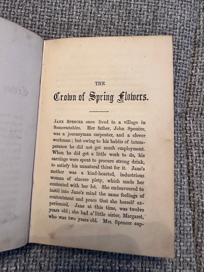 1871 The Broken Wreath & The Crown Of Spring Flowers - Eliza Thorp(Chas T. Jefferies & Sons)