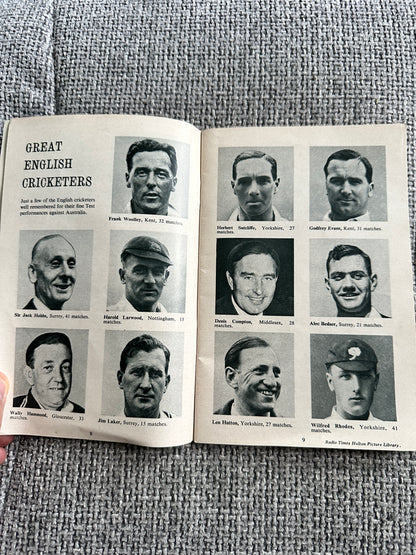 1960 Rothmans Test Cricket Almanack