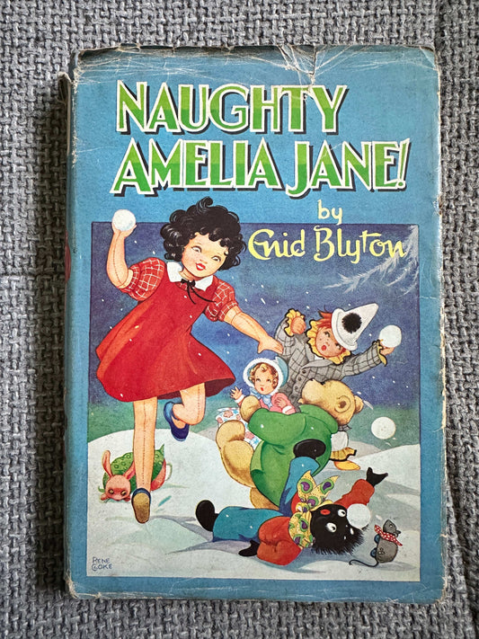 1969 Naughty Amelia Jane - Enid Blyton ( Rene Cloke Illust) Dean & Son Ltd