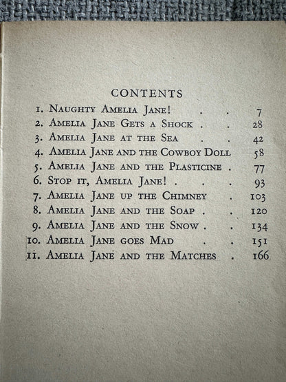 1969 Naughty Amelia Jane - Enid Blyton ( Rene Cloke Illust) Dean & Son Ltd