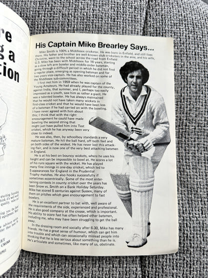 1976 Mike Smith(Cricketer) Benefit 76 Souvenir Programme