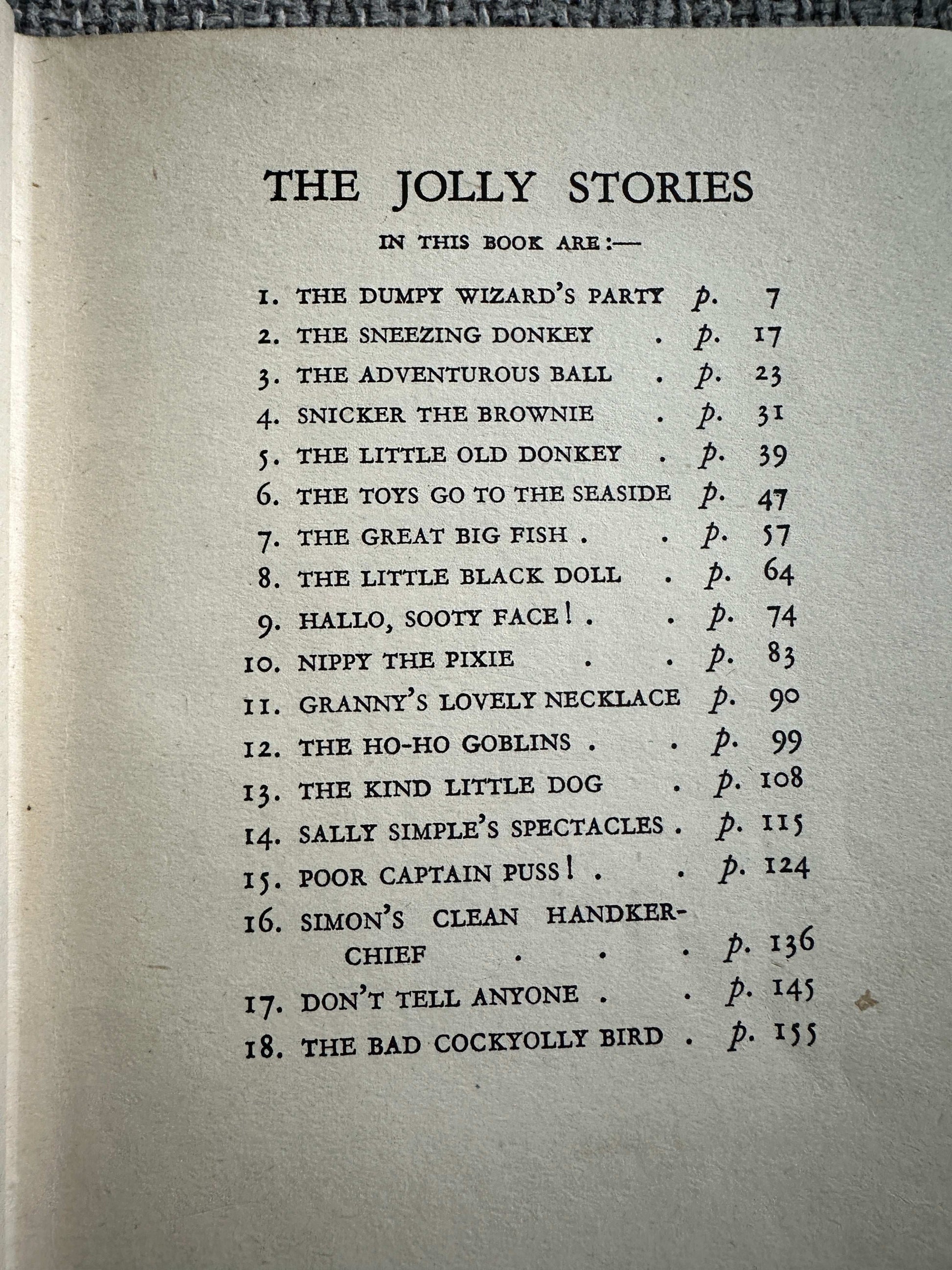 1944*1st* Enid Blyton’s Jolly Story Book (Eileen Soper Illust) Hodder & Stoughton