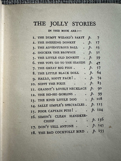 1944*1st* Enid Blyton’s Jolly Story Book (Eileen Soper Illust) Hodder & Stoughton