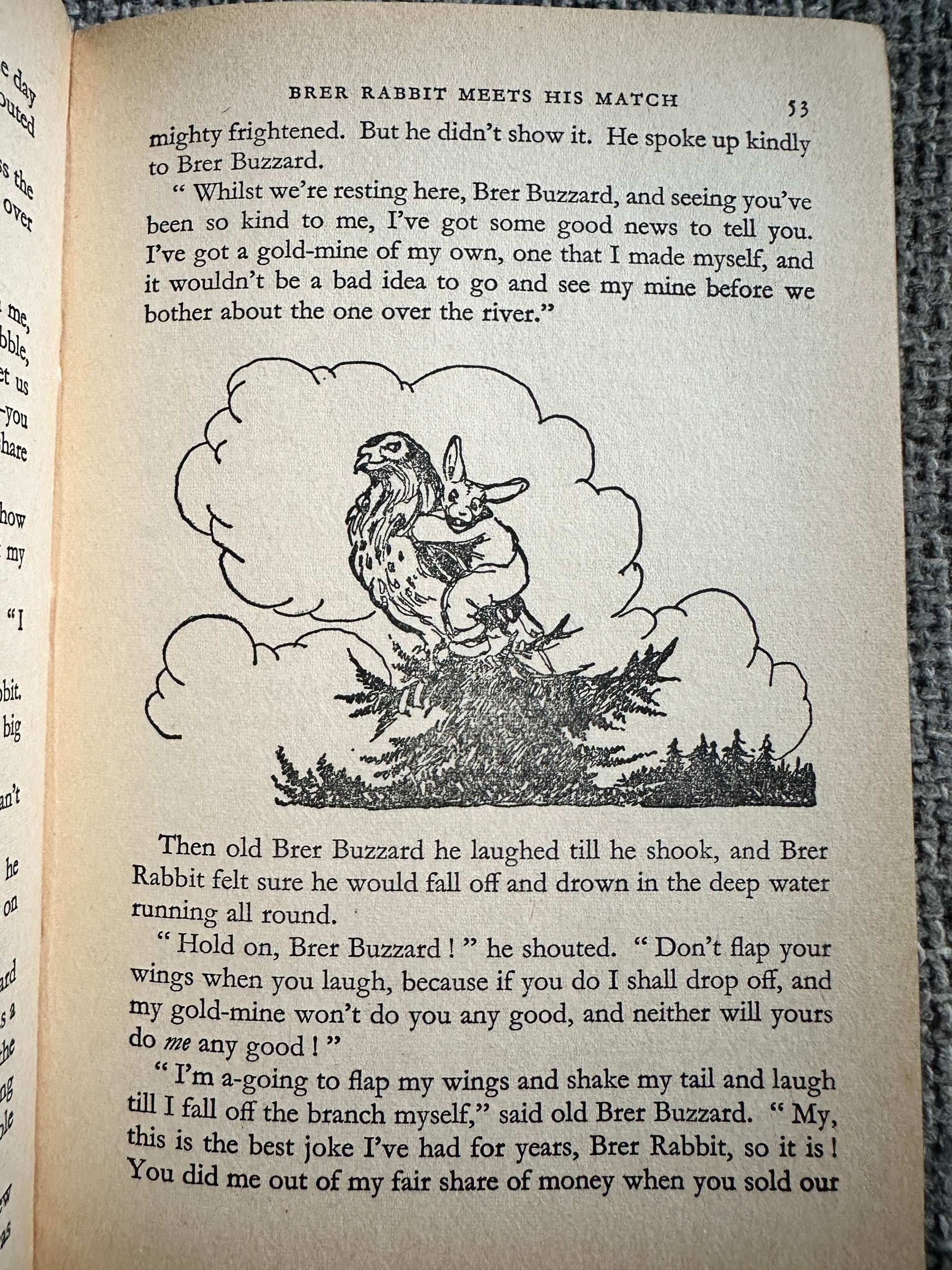 1963 Brer Rabbit Book - Enid Blyton (Grace Lodge Illust) Dean & Son Ltd