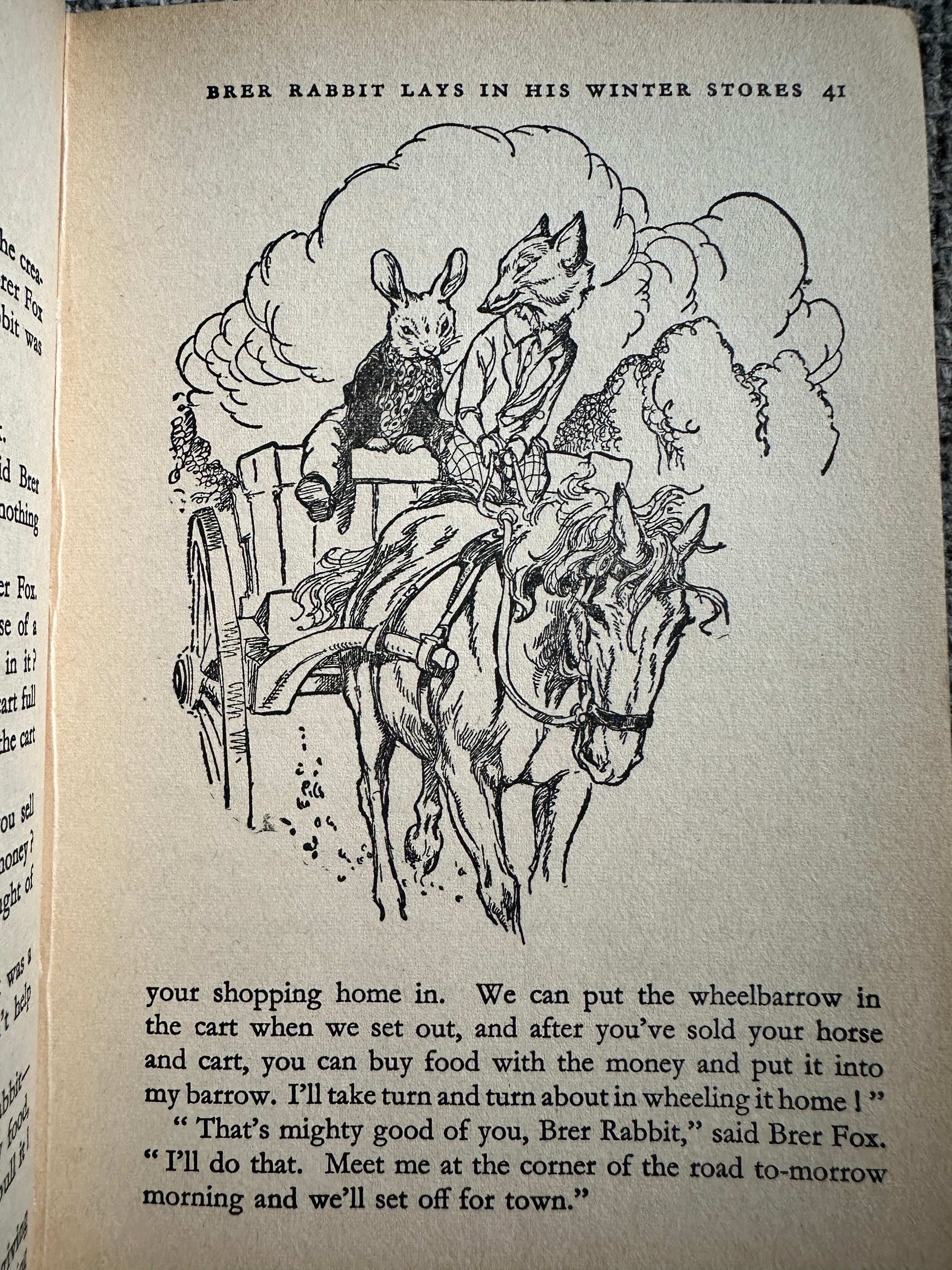 1963 Brer Rabbit Book - Enid Blyton (Grace Lodge Illust) Dean & Son Ltd