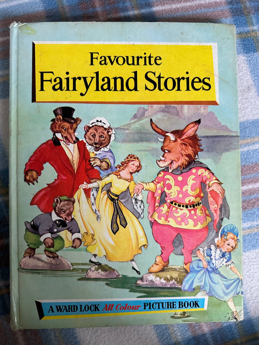 1969 Favourite Fairyland Stories - Illustrated by Rene Cloke(Ward Lock Publisher)