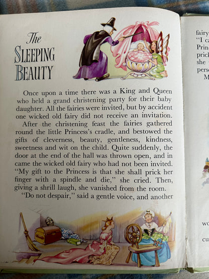 1969 Favourite Fairyland Stories - Illustrated by Rene Cloke(Ward Lock Publisher)