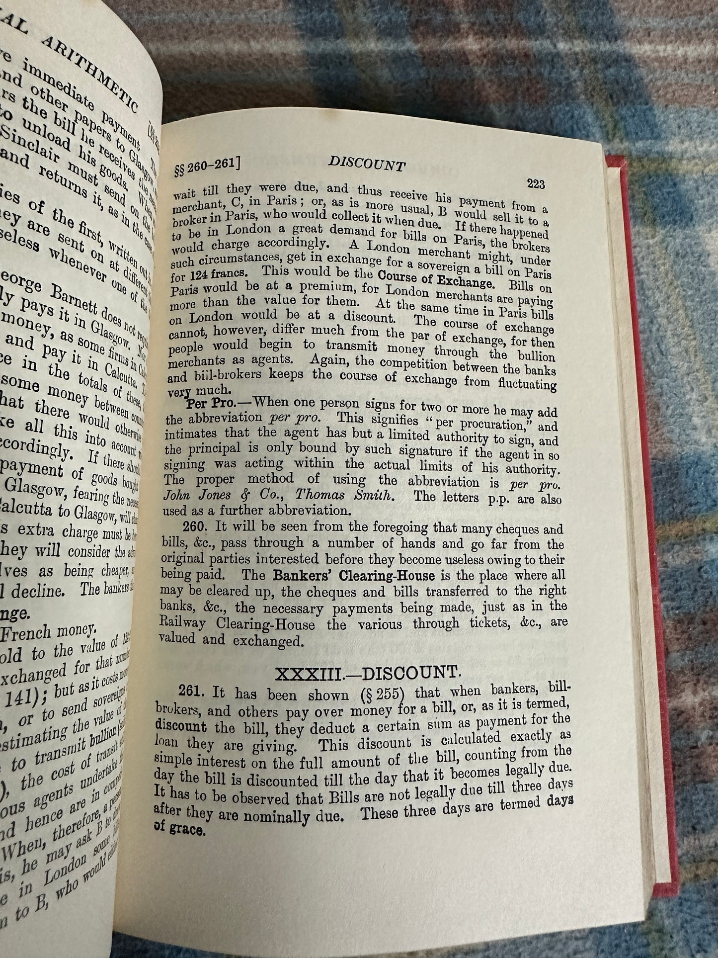 1937 Commercial Arithmetic - F.L. Grant & A.M. Hill(Longman Green & Co)