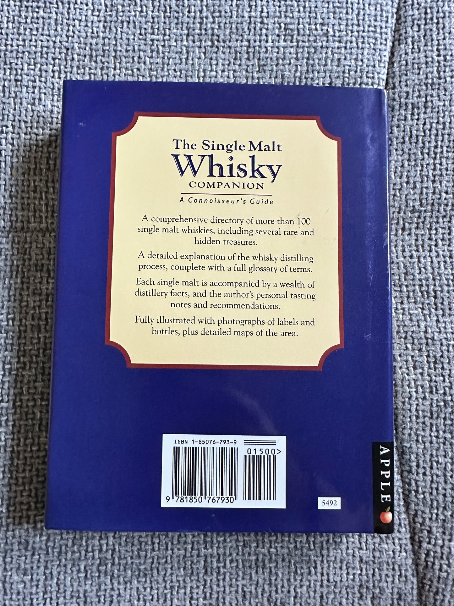 2000 The Single Malt Whisky Companion - Helen Arthur(Apple Publisher)