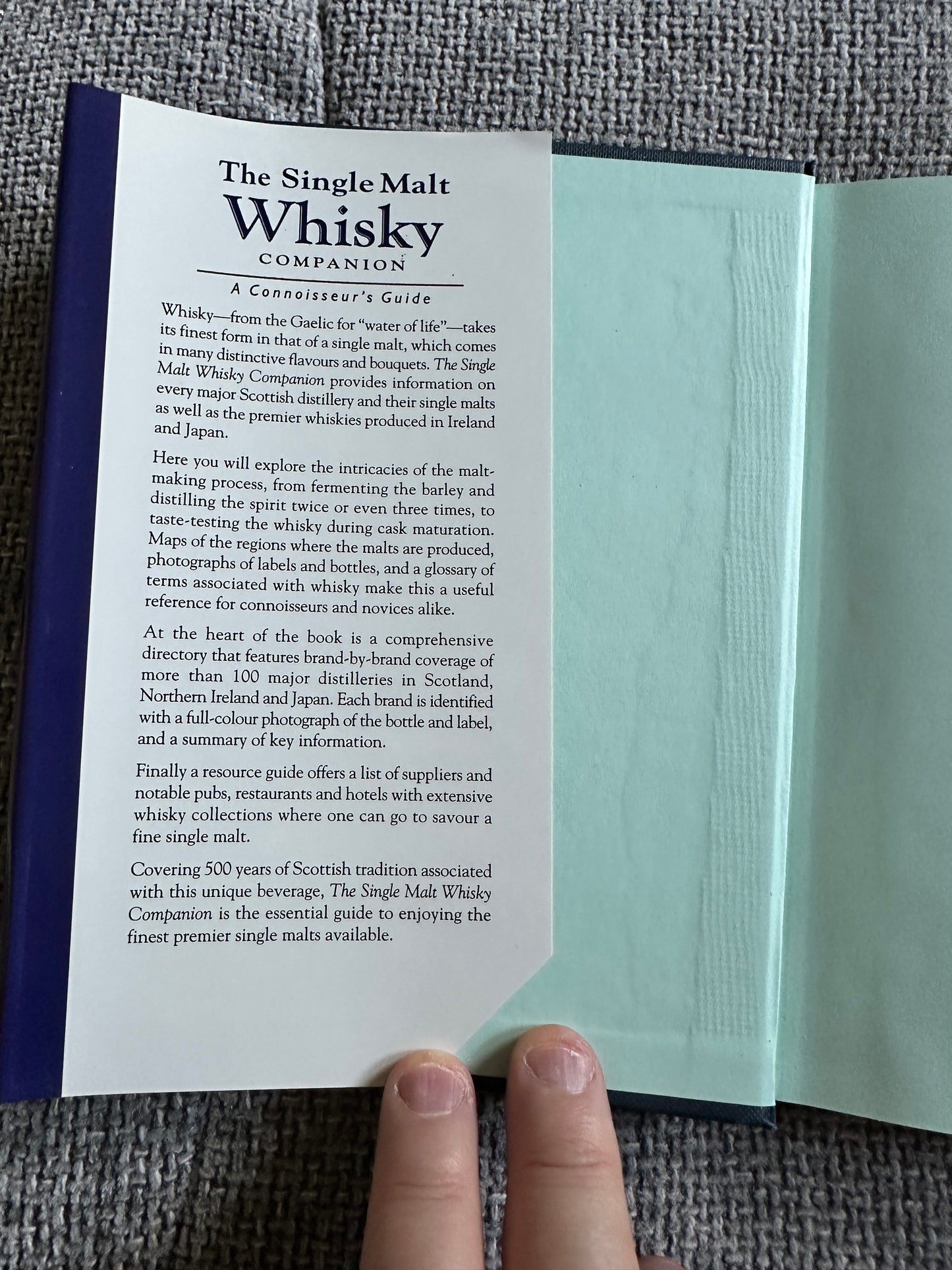 2000 The Single Malt Whisky Companion - Helen Arthur(Apple Publisher)