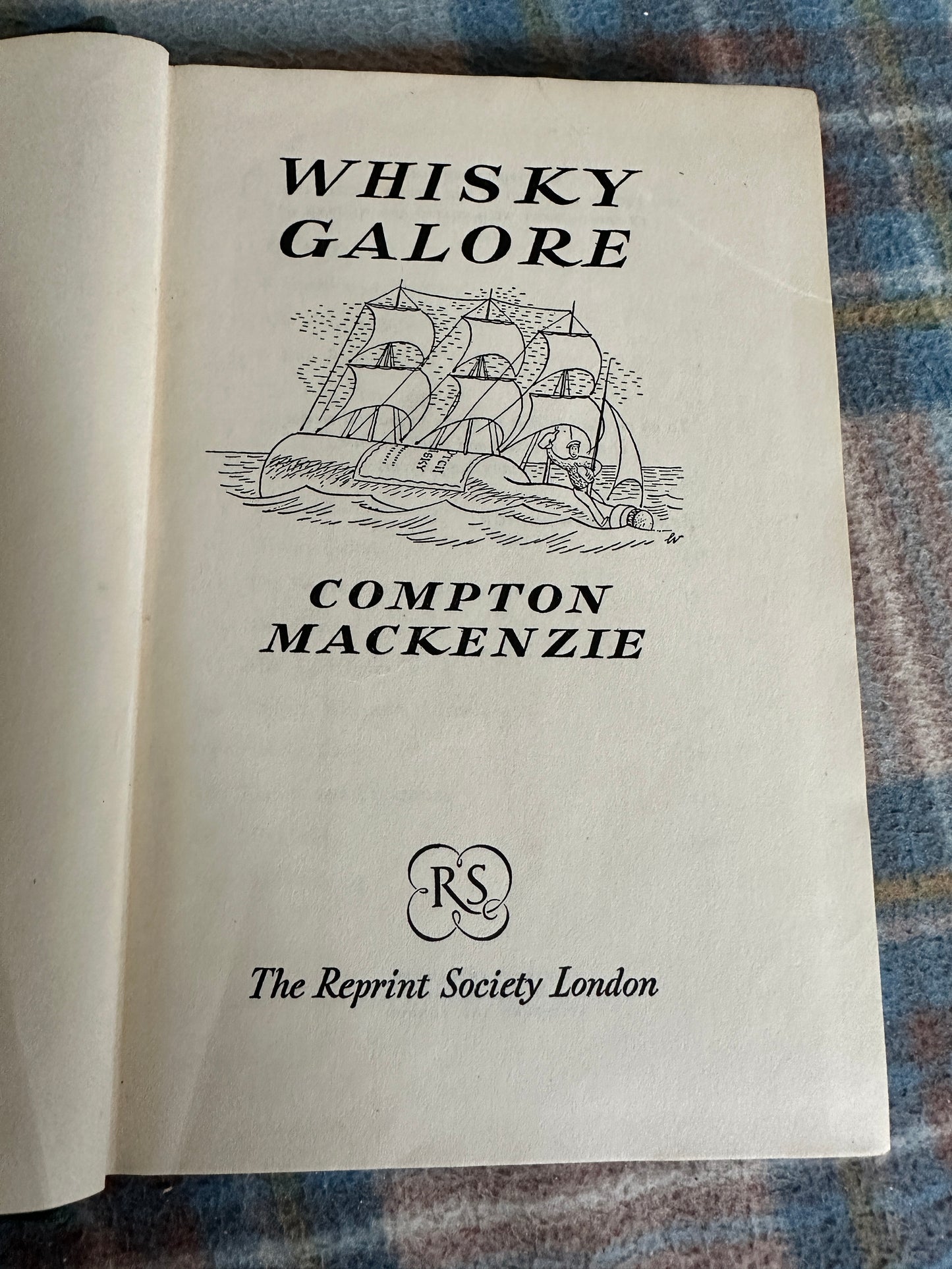 1951 Whisky Galore - Compton Mackenzie(Reprint Society)