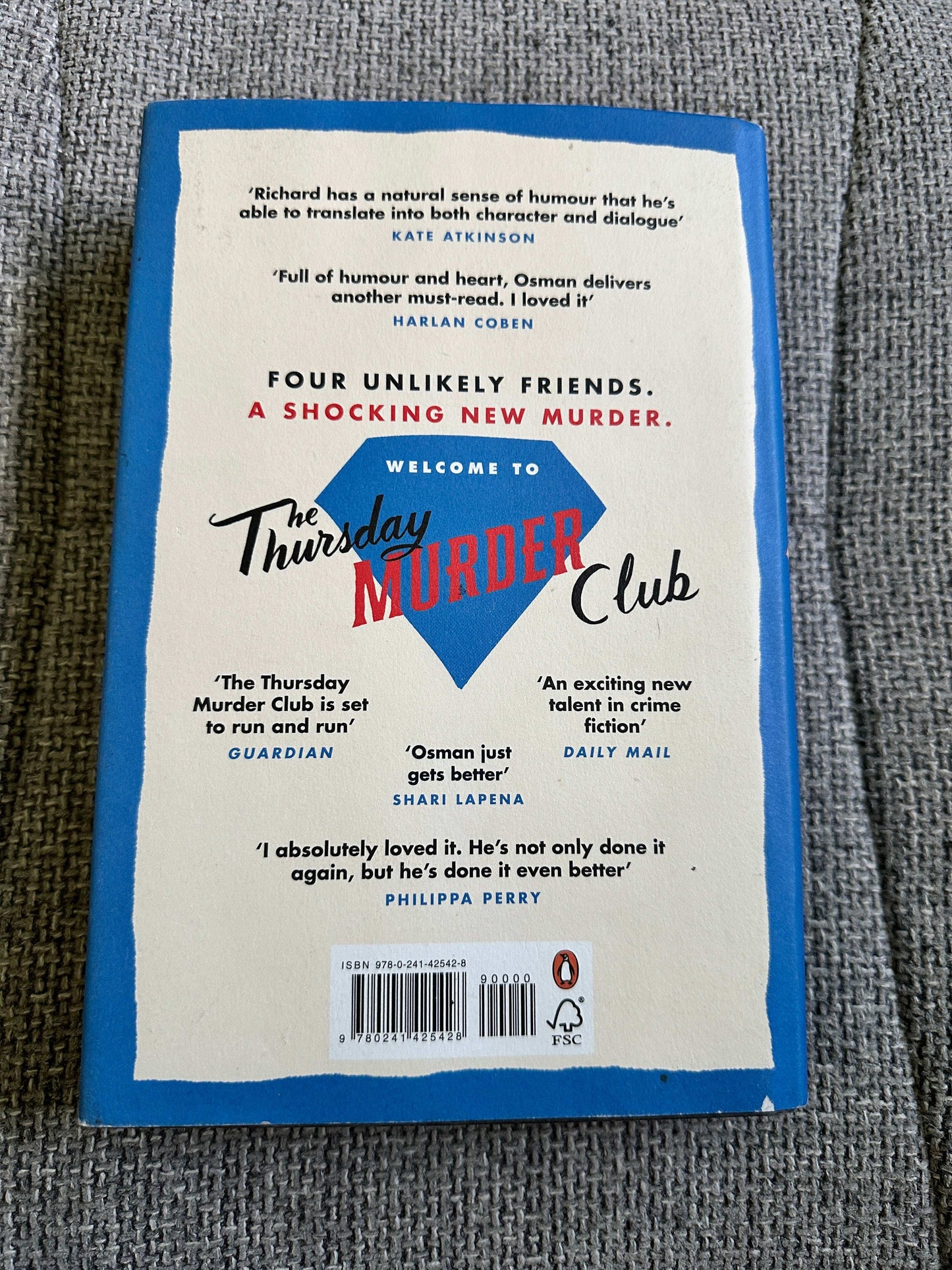 2021*SIGNED 1st* The Man Who Died Twice - Richard Osman (Penguin/Viking)