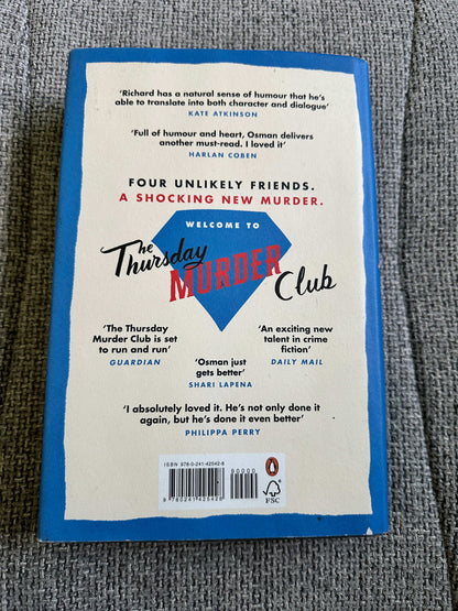 2021*SIGNED 1st* The Man Who Died Twice - Richard Osman (Penguin/Viking)