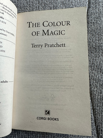 2016 The Colour Of Magic - Terry Pratchett(Corgi Books)