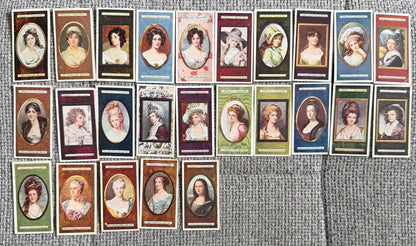John Player & Sons — Miniatures — Complete Set of 25 — Famous Portrait Cards — 1920s