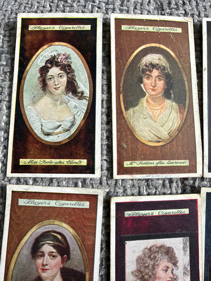 John Player & Sons — Miniatures — Complete Set of 25 — Famous Portrait Cards — 1920s