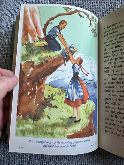 1955 Heidi Grows Up - Charles Tritten(Pelagie Doane Illust)Collins