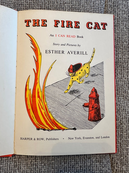 1960*1st* The Fire Cat(I Can Read Book) - Esther Averill(Harper & Row)