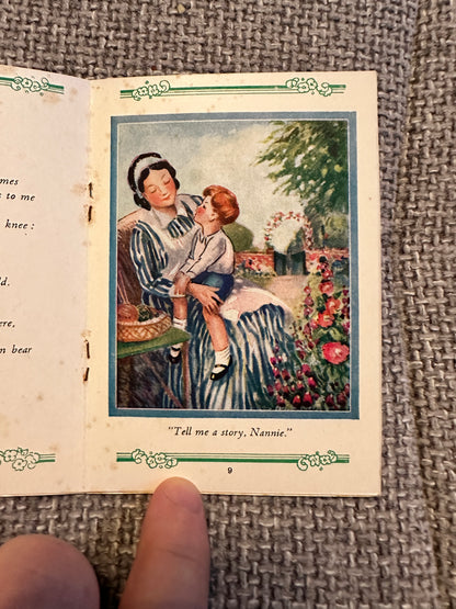 1940’s A Nannie Speaks(Golden Thoughts Booklet) Hilda Trevelyan-Thomson(Valentine & Sons Ltd)