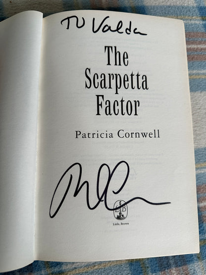 2009*1st Signed* The Scarpetta Factor - Patricia Cornwell(Little Brown)