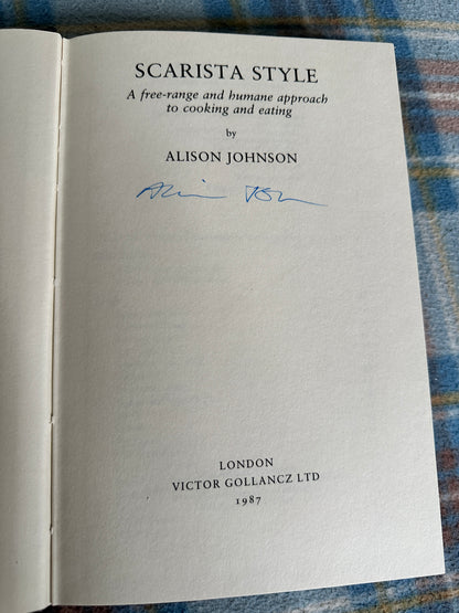 1987*1st Signed* Scarista Style - Alison Johnson(Victor Gollancz)