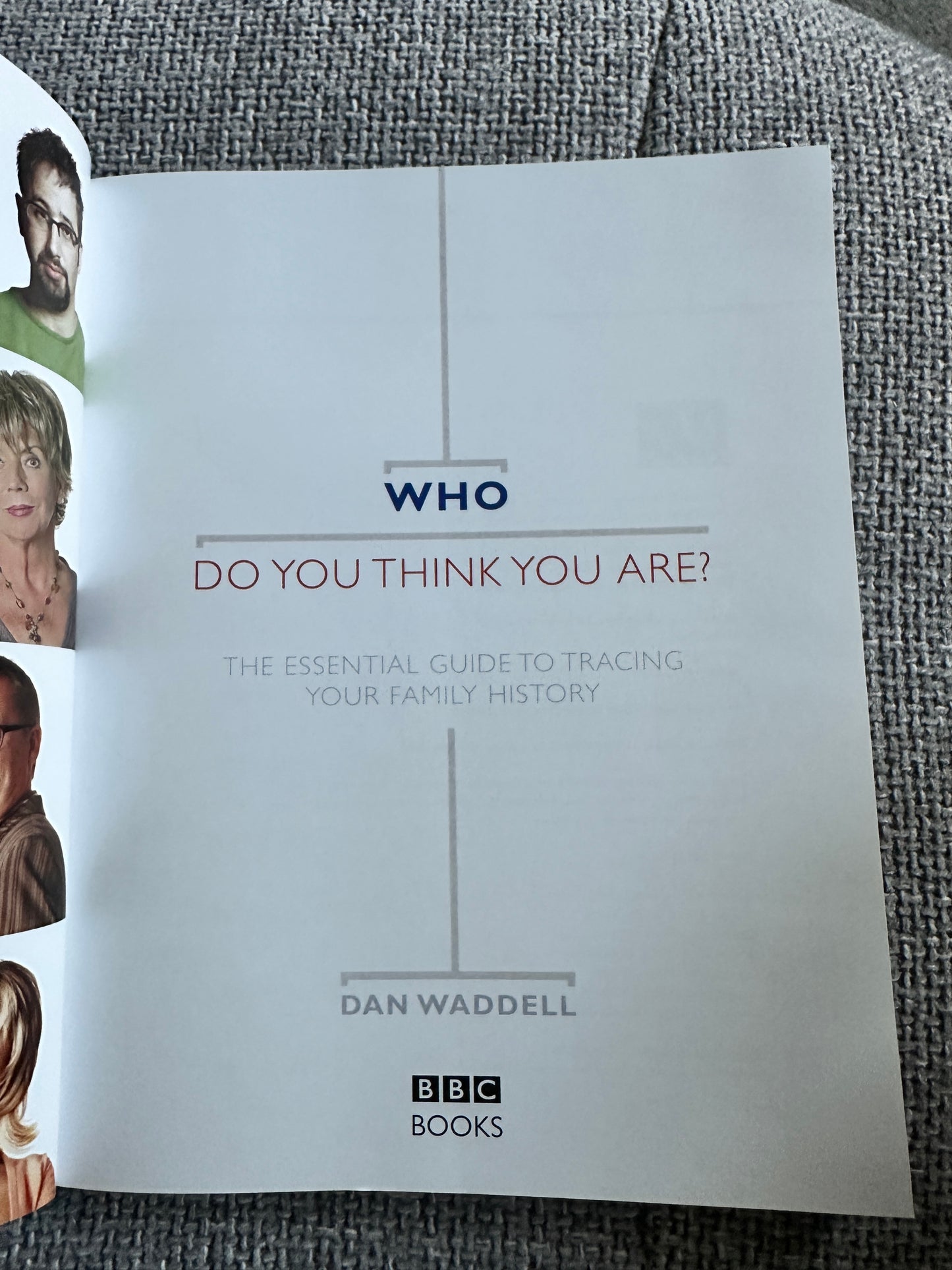 2004 Who Do You Think You Are? Dan Waddell(BBC Books)