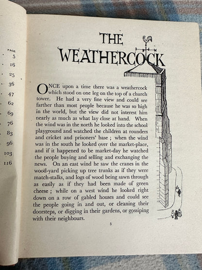 1942*1st* The Weathercock & Other Stories - Margaret Baker(Mary Baker Illust)University Of London Press