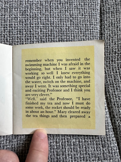 1960’s The Clever Professor (A Mini Book) Brown Watson Ltd