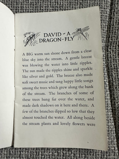 1950’s David A Dragonfly- Cecily M. Rutley(B. Butler Illust) Frederick Warne & Co Ltd.