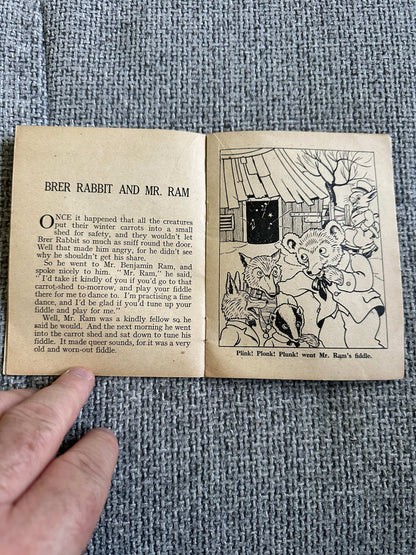 1942 Enid Blyton’s Little Books No.1 Brer Rabbit (Alfred Kerr Illust) Evans Brothers Ltd.