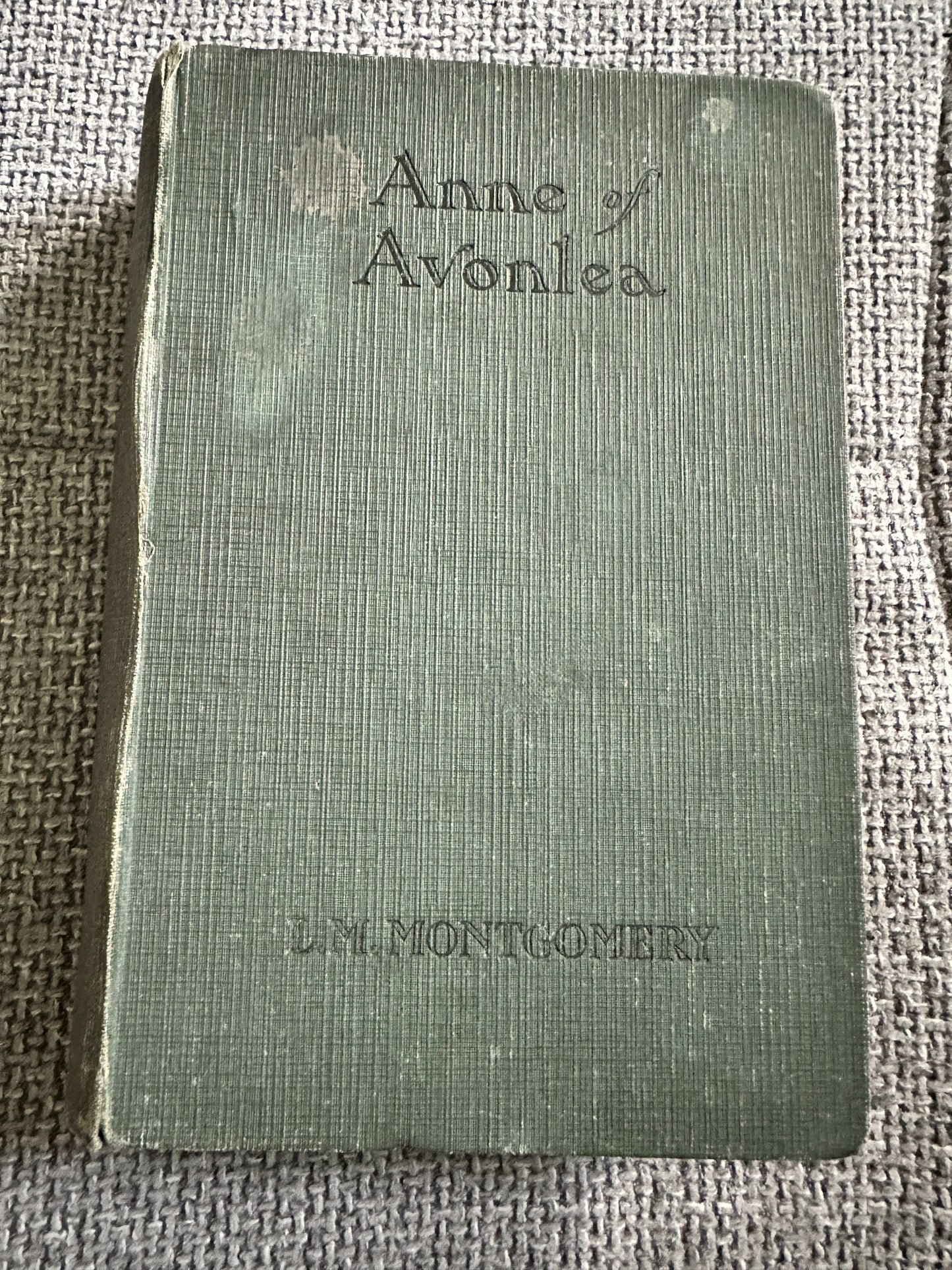 1925*1st* Anne Of Avonlea - L. M. Montgomery (George G. Harrap & Co. Ltd.