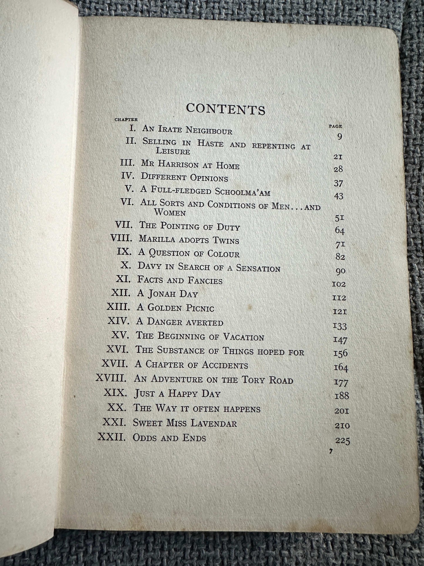 1925*1st* Anne Of Avonlea - L. M. Montgomery (George G. Harrap & Co. Ltd.