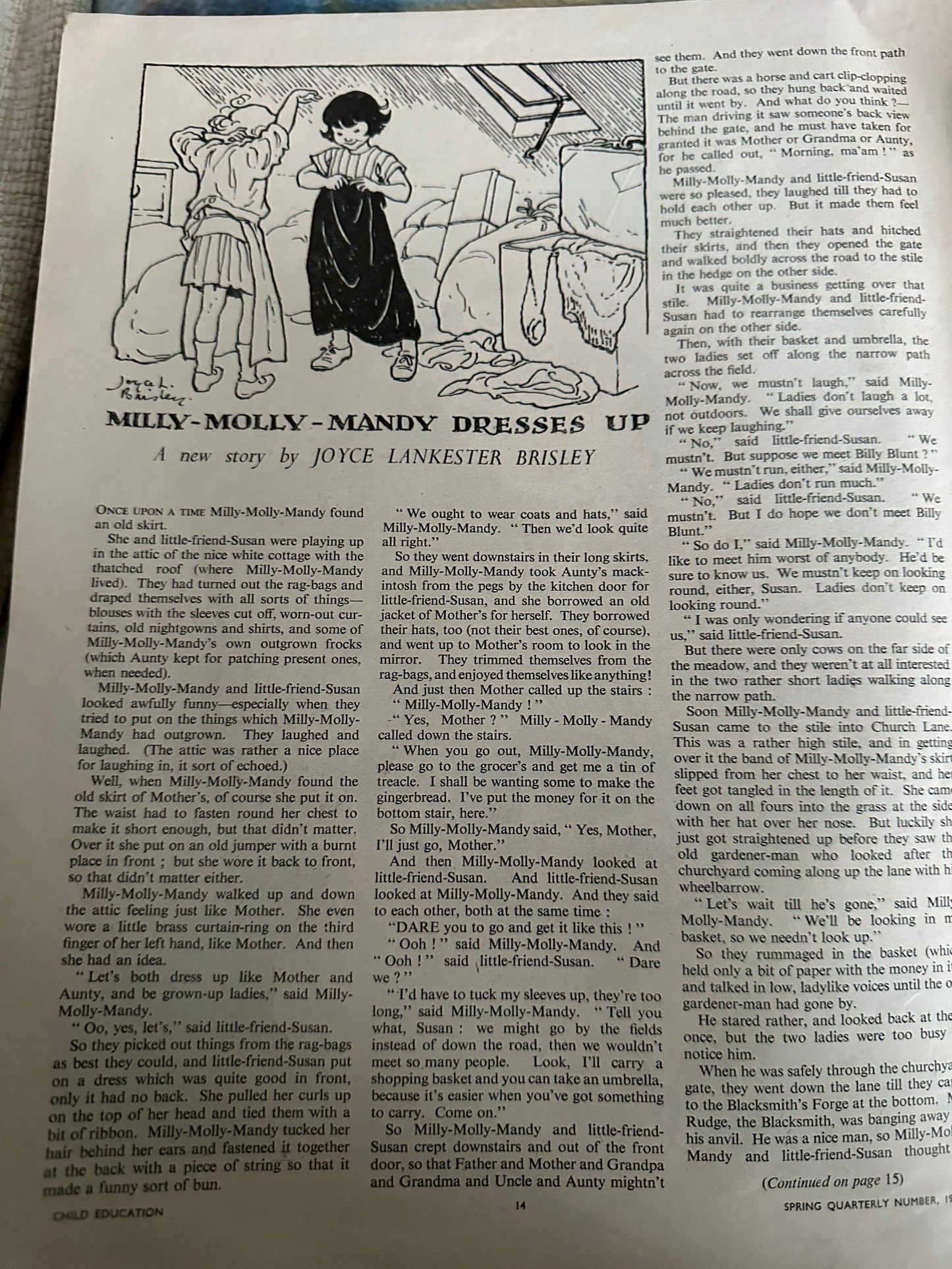 1954 Child Education(Spring Quarter Issue) Evans Brothers Ltd