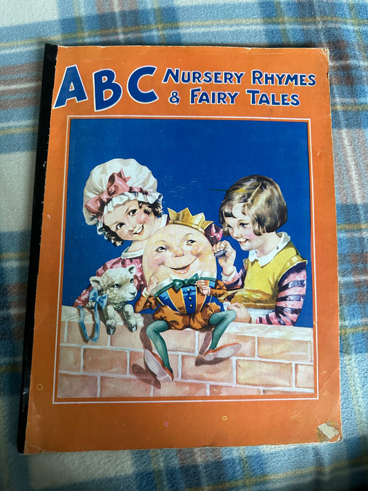1940’s ABC Nursery Rhymes & Fairy Tales(B. B. Ltd.) large format A3+