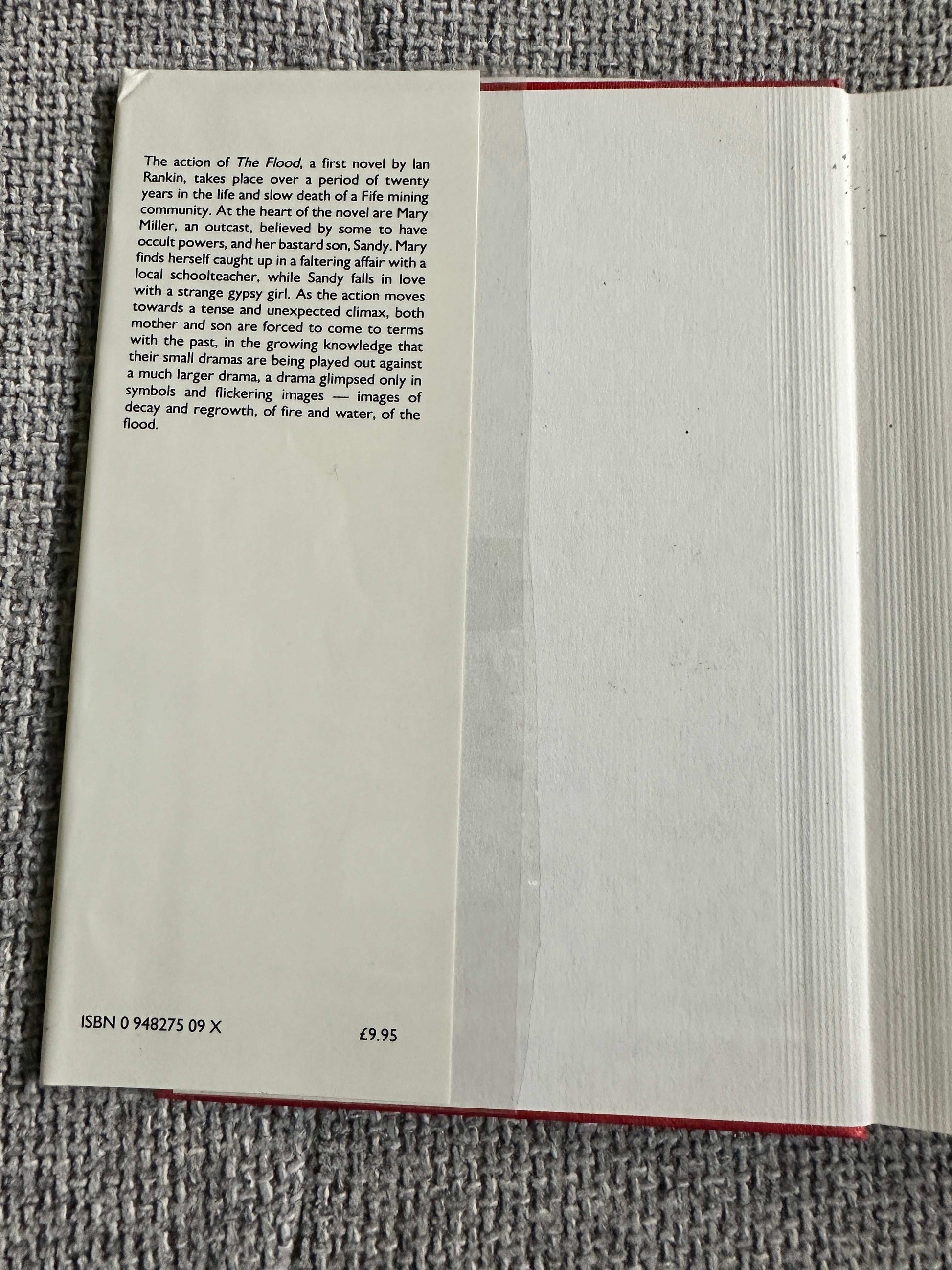1986*1st* The Flood - Ian Rankin (Polygon) Hardback one of only 200 printed.