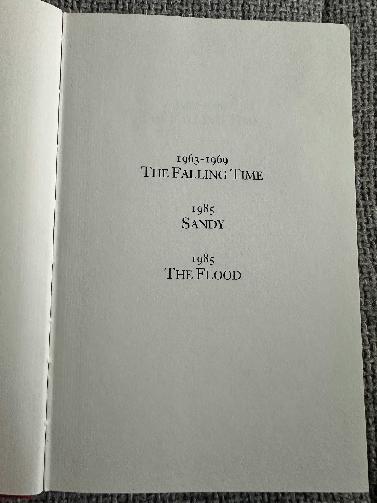 1986*1st* The Flood - Ian Rankin (Polygon) Hardback one of only 200 printed.