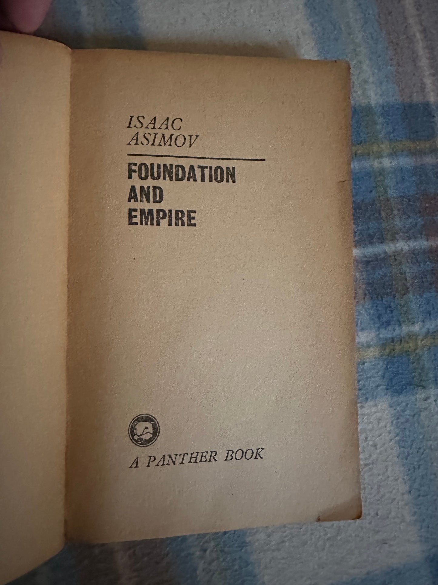 1964 Foundation & Empire - Isaac Asimov (Panther Book)
