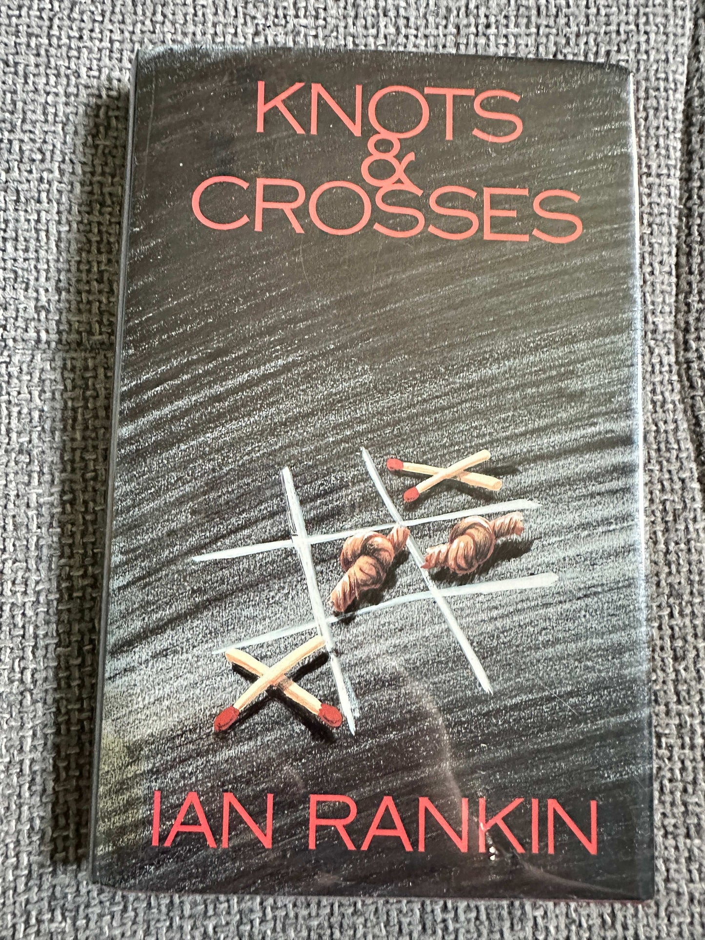 1987*Signed 1st* Knots & Crosses - Ian Rankin (The Bodley Head)Doodled Signed only 60 ever done according to author.