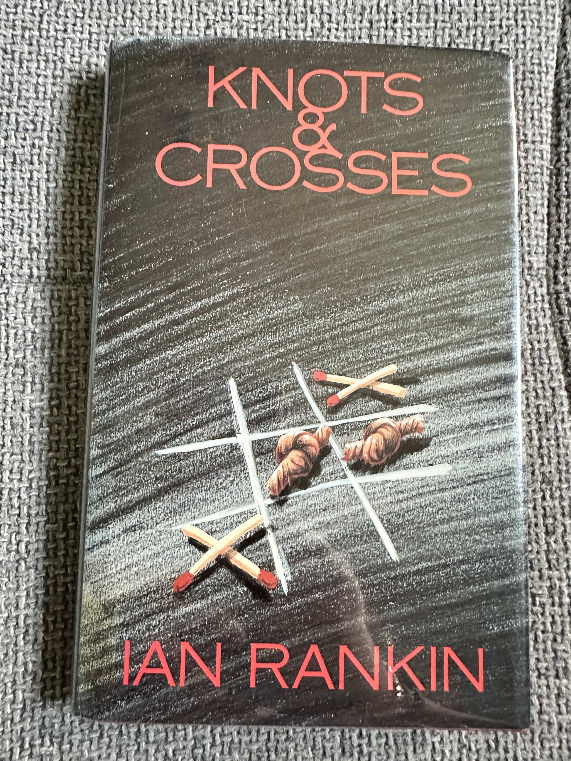 1987*Signed 1st* Knots & Crosses - Ian Rankin (The Bodley Head)Doodled Signed only 60 ever done according to author.