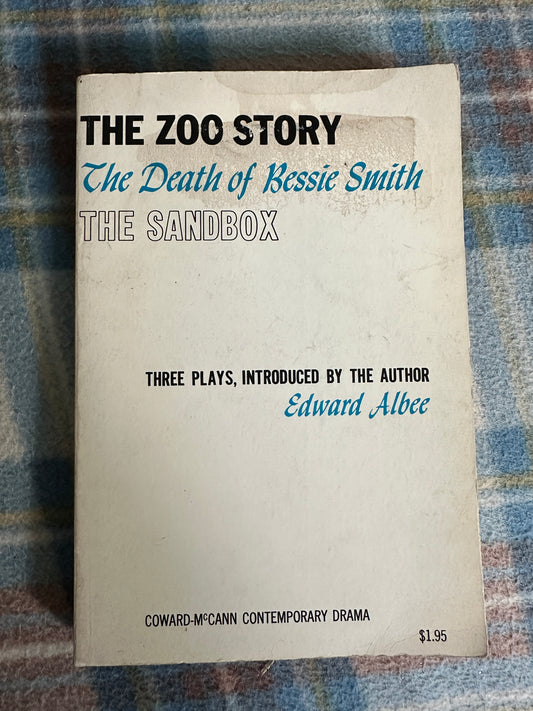 1960 The Zoo Story / The Death Of Bessie Smith / The Sandbox 3 Plays by Edward Albee(Coward-McCann Publisher) New York