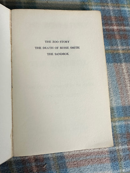 1960 The Zoo Story / The Death Of Bessie Smith / The Sandbox 3 Plays by Edward Albee(Coward-McCann Publisher) New York