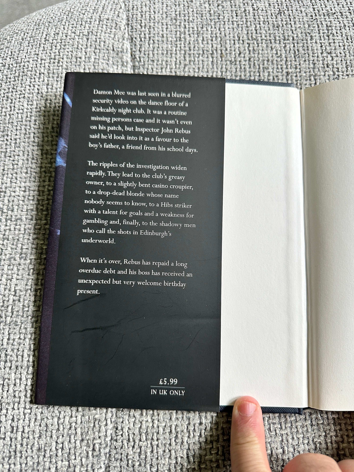 1998*Signed* Death Is Not The End - Ian Rankin (Orion) Inspector Rebus Novella