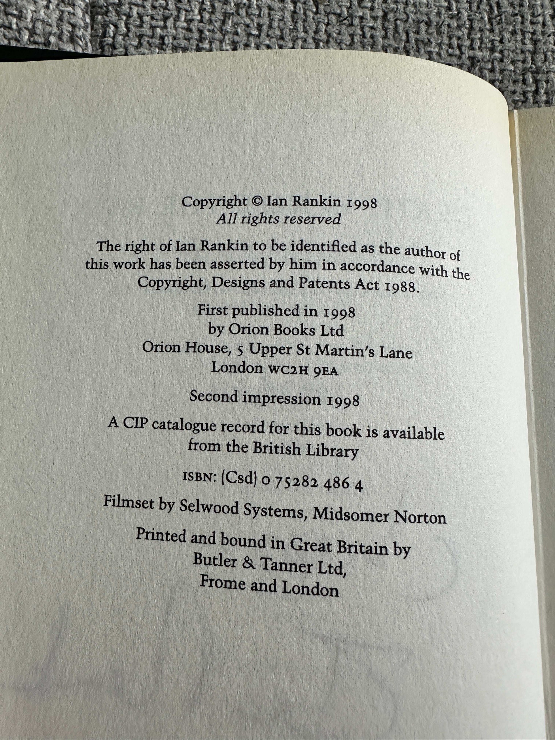 1998*Signed* Death Is Not The End - Ian Rankin (Orion) Inspector Rebus Novella