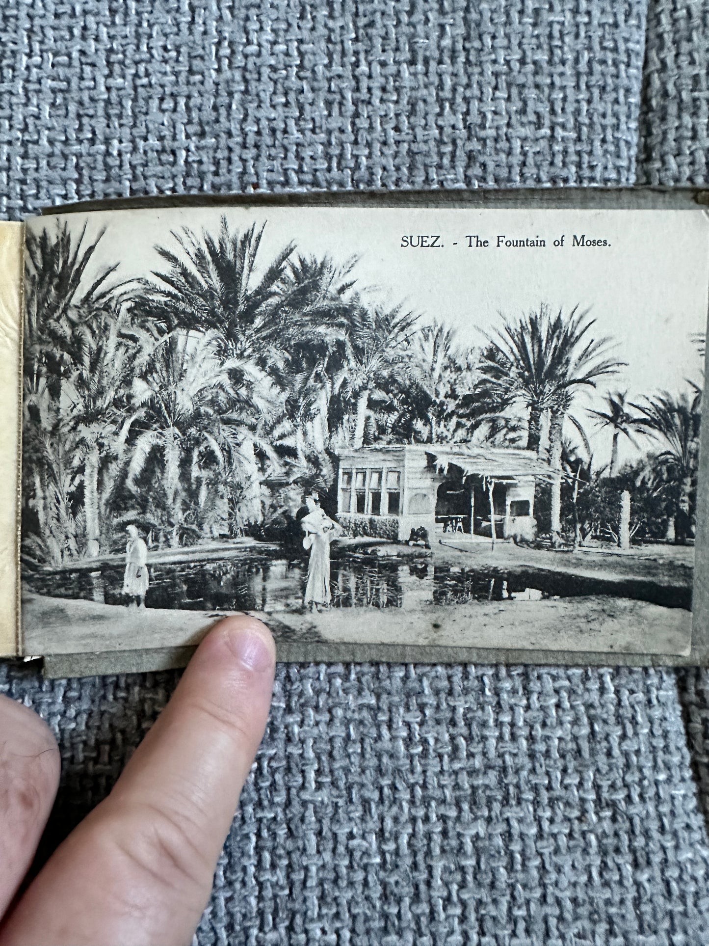 1900’s Port Said Suez Trough The Canal - 24 Postcards(One missing) Rare(Spelling mistake on Through)